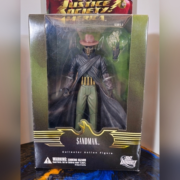 Lot of 3 DC Direct Justice Society of America  series 1 collectable figures - Picture 6 of 8